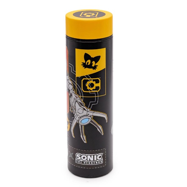 DC X Sonic the Hedgehog - Tails & Cyborg Metal Bottle - Packshot 4
