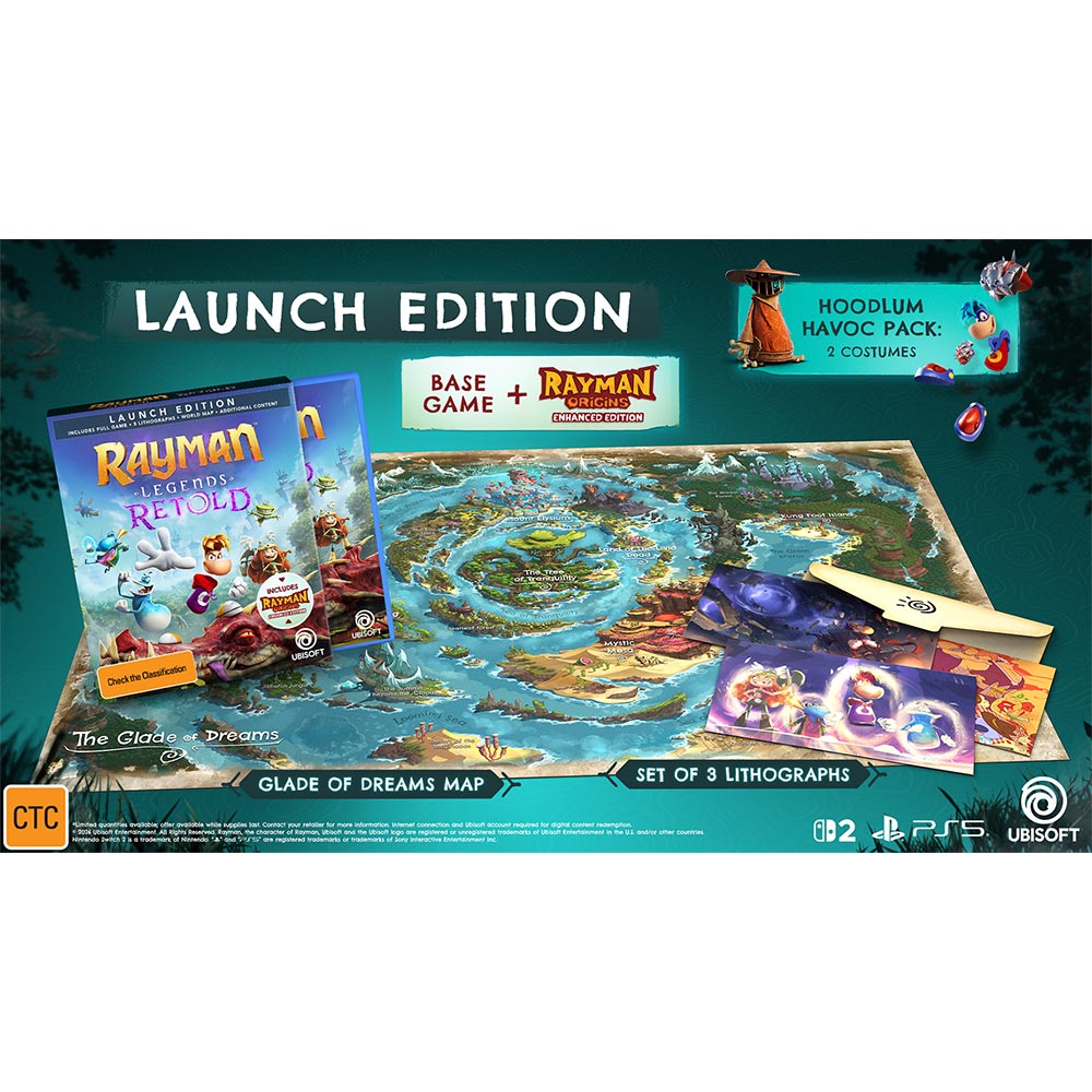 Rayman Legends Retold - Launch Edition - Packshot 2