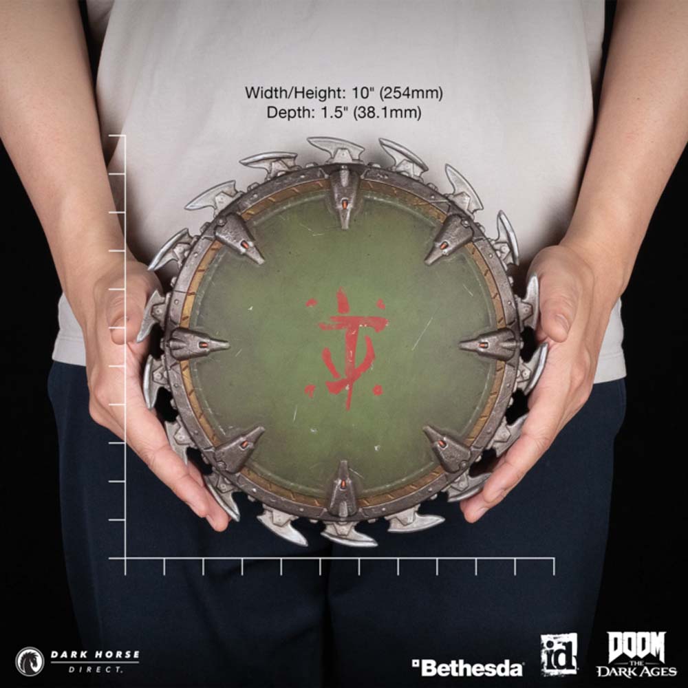 Doom: The Dark Ages - Slayer Shield Saw 10" Replica - Packshot 6