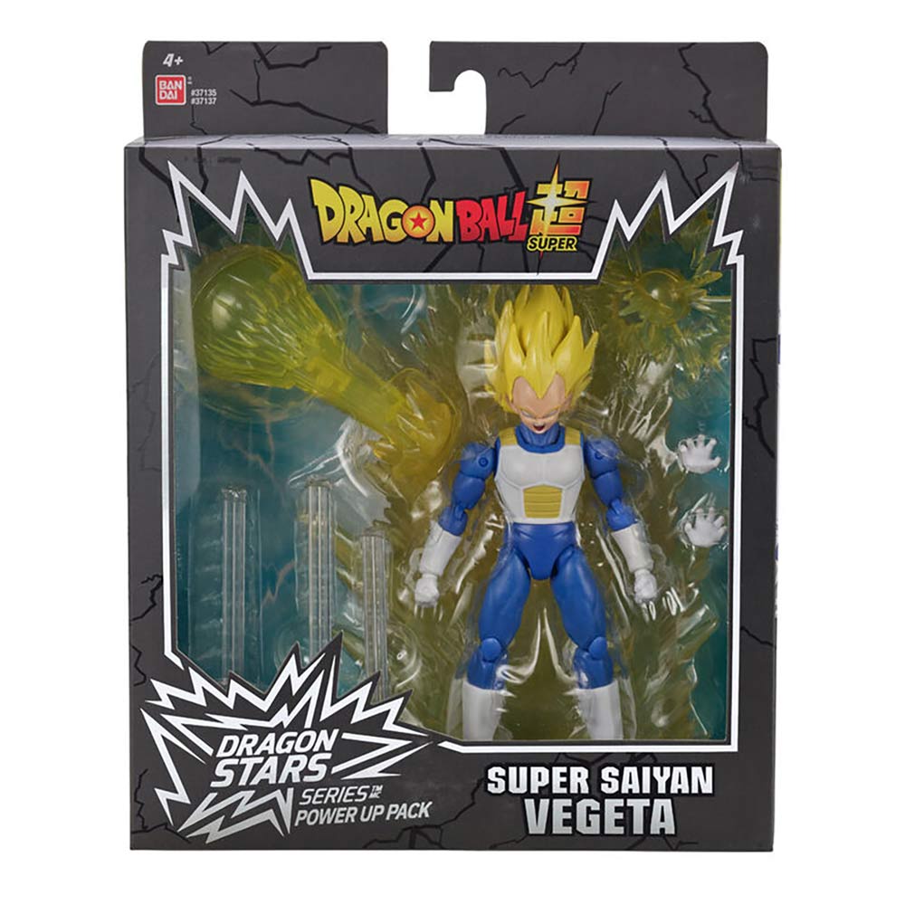 Dragon Ball Super - Dragon Stars Power Up Pack Super Saiyan Vegeta Action Figure - Packshot 2