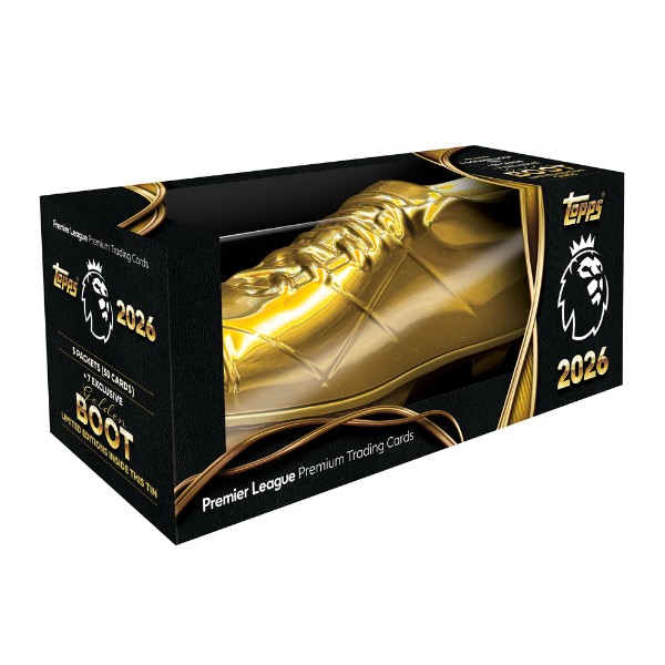 EPL - TC - Topps 2026 Premier League Golden Boot Tin - Toys and