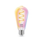 WiZ Colour & White Clear 40W ST64 E27 Filament Bulb (Gen 2) - Packshot 1
