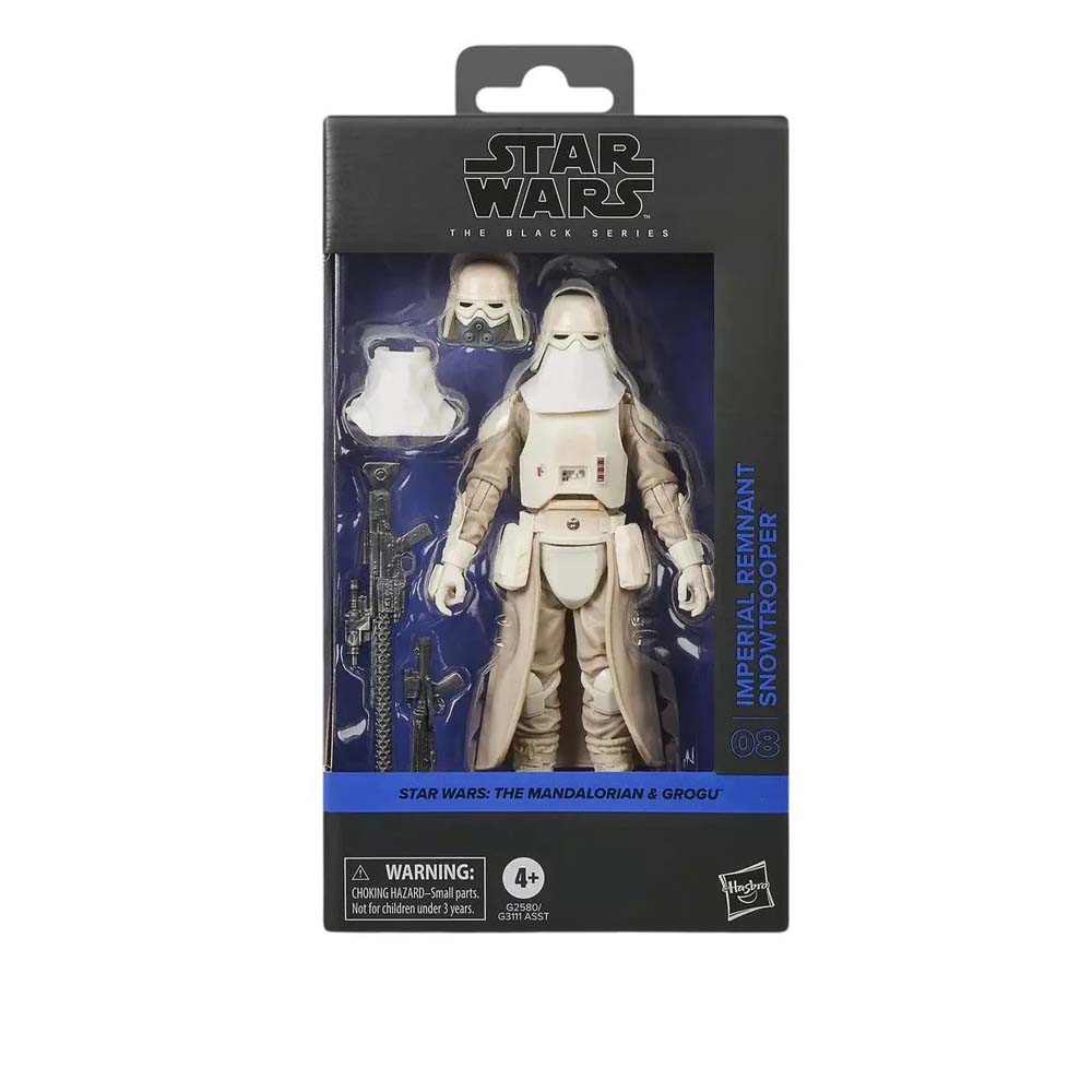Star Wars - The Mandalorian & Grogu - The Black Series - Imperial Remnant Snowtrooper Action Figure - Packshot 2