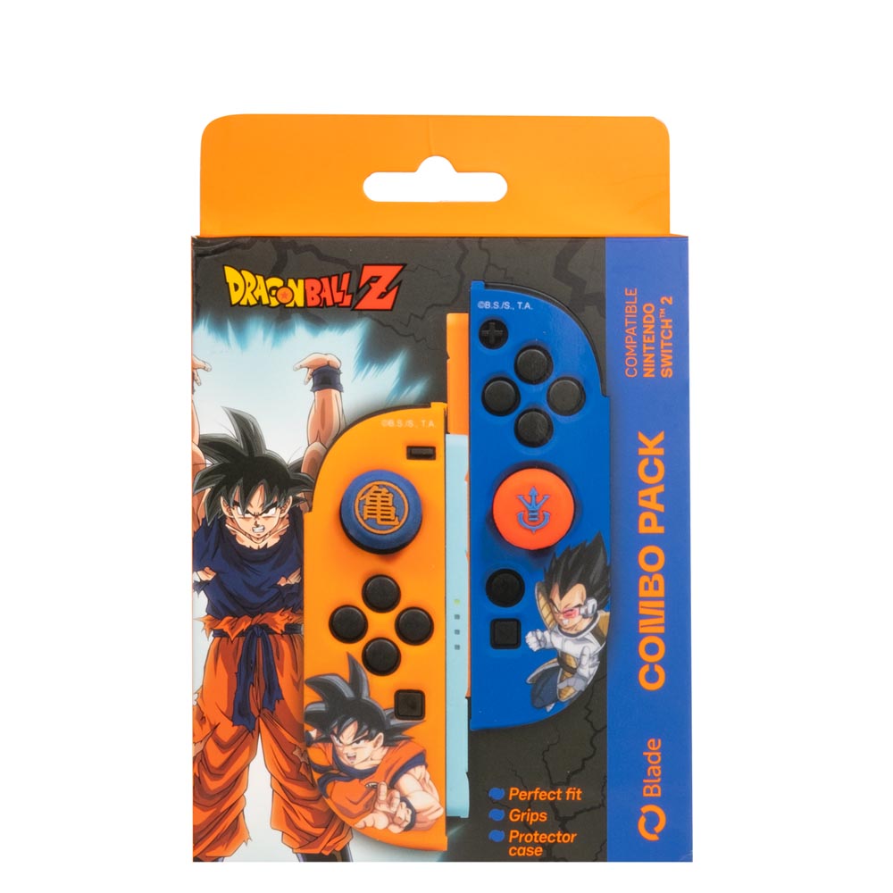 Dragon Ball Z - Nintendo Switch 2 Joy-Con Cases & Grips Combo Pack - Goku & Vegeta - Packshot 5