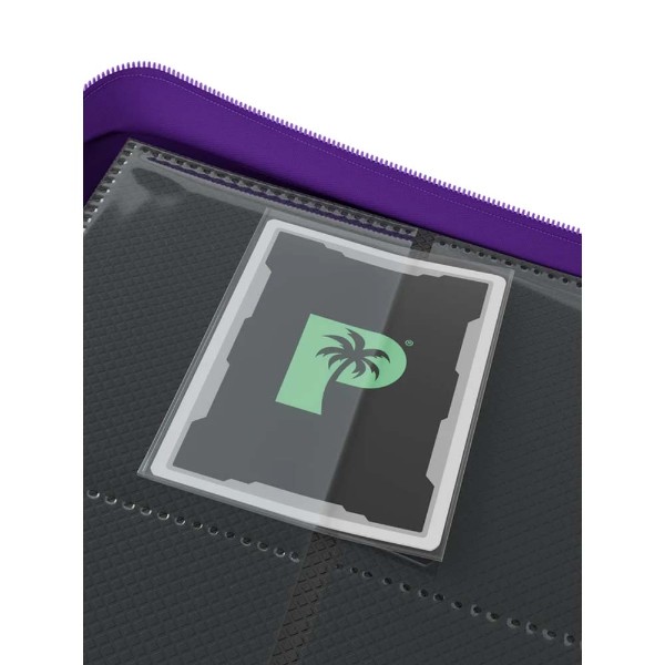 Palms Off Gaming - Collector's Series 9 Pocket Zip Binder - Purple - Packshot 3