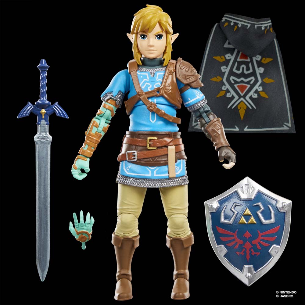 Nintendo - The Legend of Zelda: Tears of the Kingdom Link Heroes of Hyrule Action Figure - Packshot 5