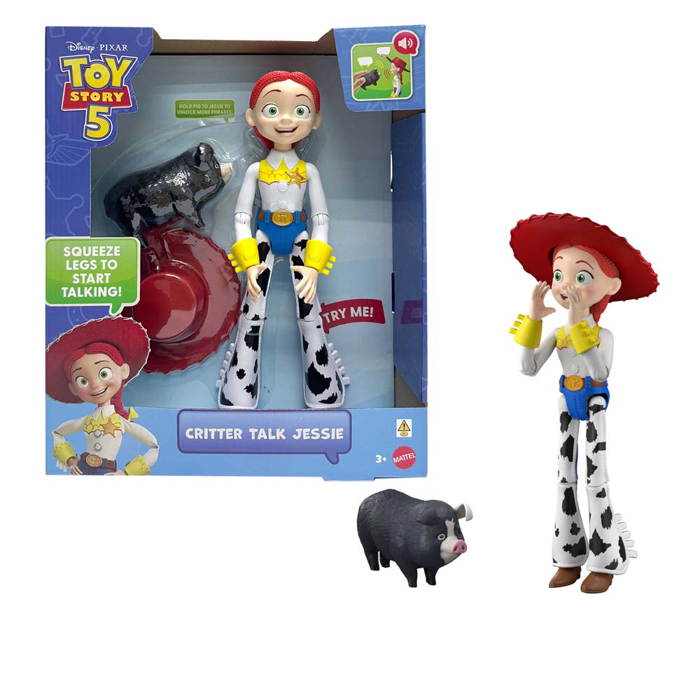Pixar - Toy Story - Critter Talk Jessie & JD Pig Action Figure Set - Packshot 2
