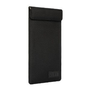 SLNT - Faraday RFID Blocking Phone Sleeve - Medium (Black)