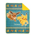 Pokemon - Pikachu and Eevee Blanket