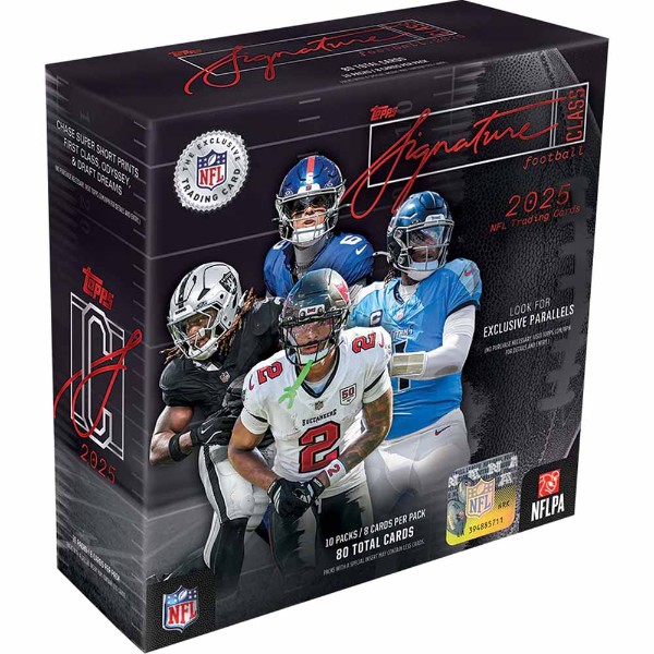 NFL – TC – Topps 2025 Signature Class Mega Box - Packshot 1