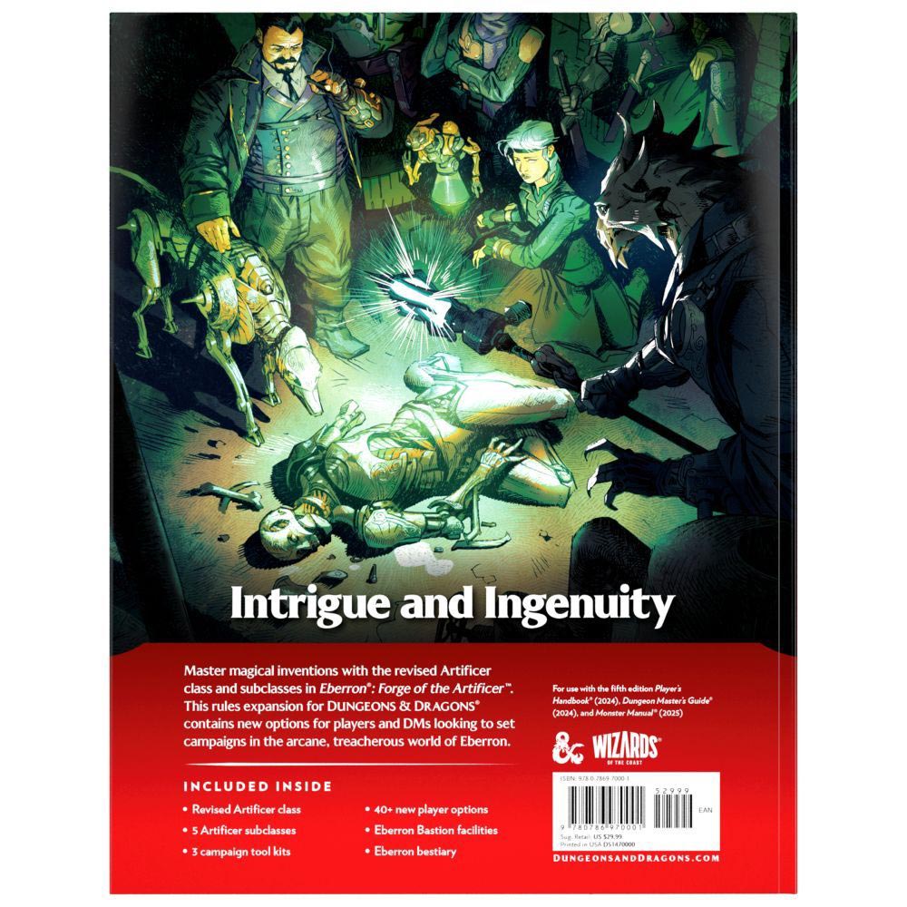 Dungeons & Dragons - Forge of the Artificer - Packshot 2