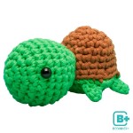 The WOOBLES - Emilio the Turtle Crochet Kit - Packshot 1