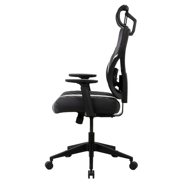 OneX GE300 Breathable Ergonomic Gaming Chair - Black/White - Packshot 5