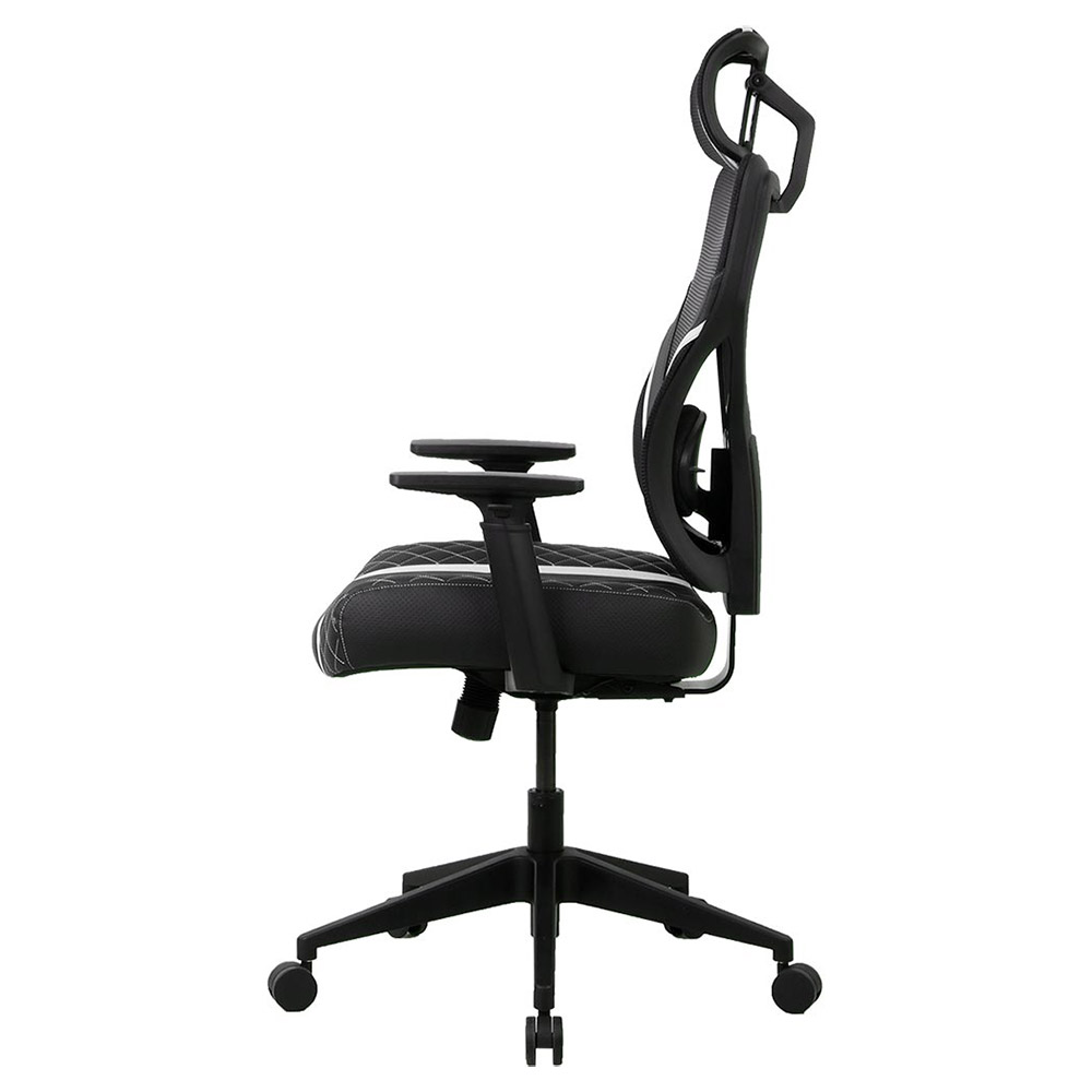 OneX GE300 Breathable Ergonomic Gaming Chair - Black/White - Packshot 5