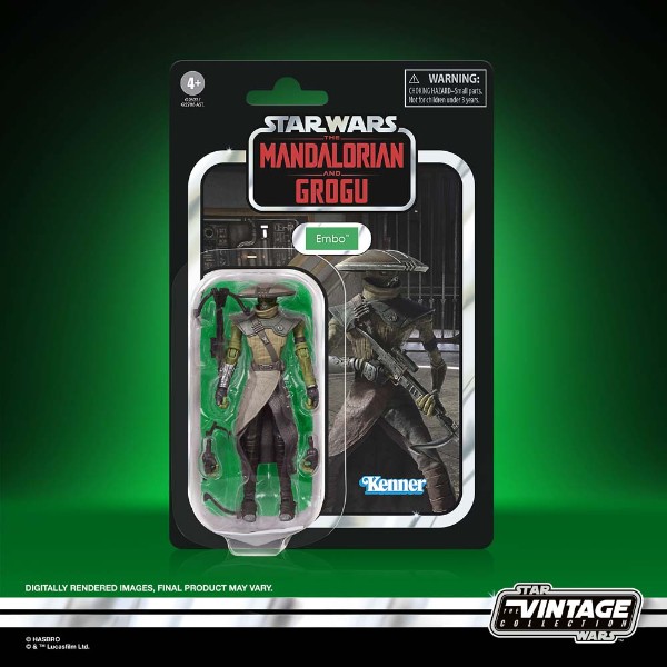 The Mandalorian and Grogu - The Vintage Collection - Embo Action Figure - Packshot 2