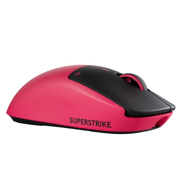 Logitech - PRO X3 SUPERSTRIKE Wireless Gaming Mouse - Pink - Packshot 5