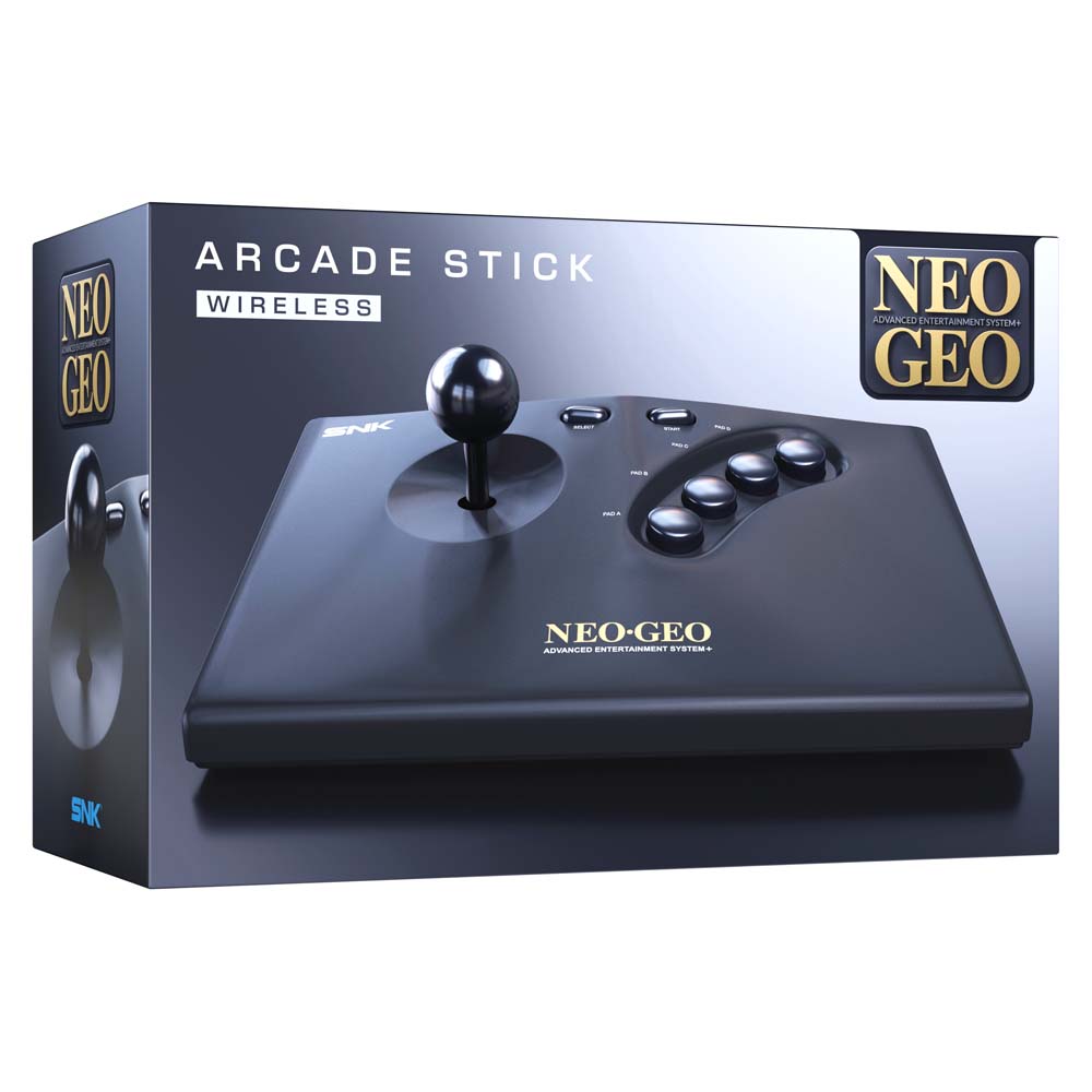 NEOGEO AES+ Arcade Stick (Black) - Packshot 3
