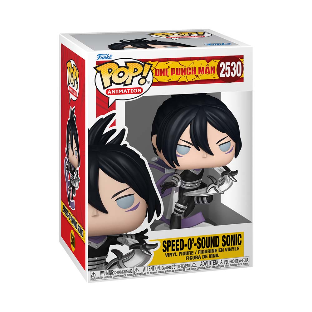 One Punch Man - Speed-O'-Sound Sonic Pop! Vinyl Figure - Packshot 2