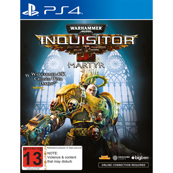Warhammer 40,000: Inquisitor Martyr - Packshot 1