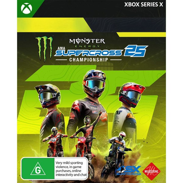 Monster Energy Supercross 25 - The Official Videogame - Packshot 1