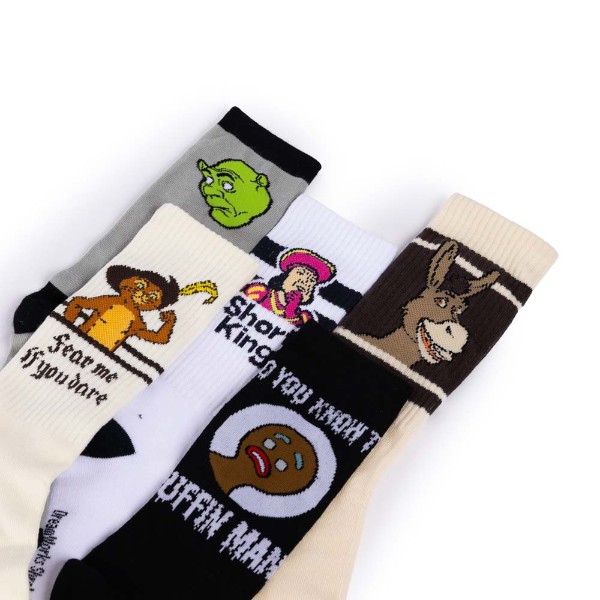 Shrek - Shrek Faves Mixed Socks 5-Pack - Packshot 2
