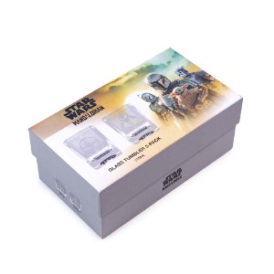 Star Wars - The Mandalorian - Glass Tumbler 2-Pack