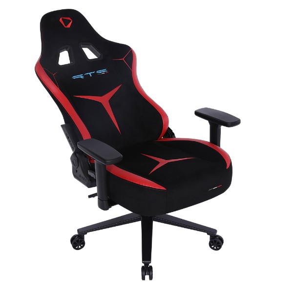 OneX - RTC Embrace Large Alcantara Gaming Chair - Black/Red - Packshot 3