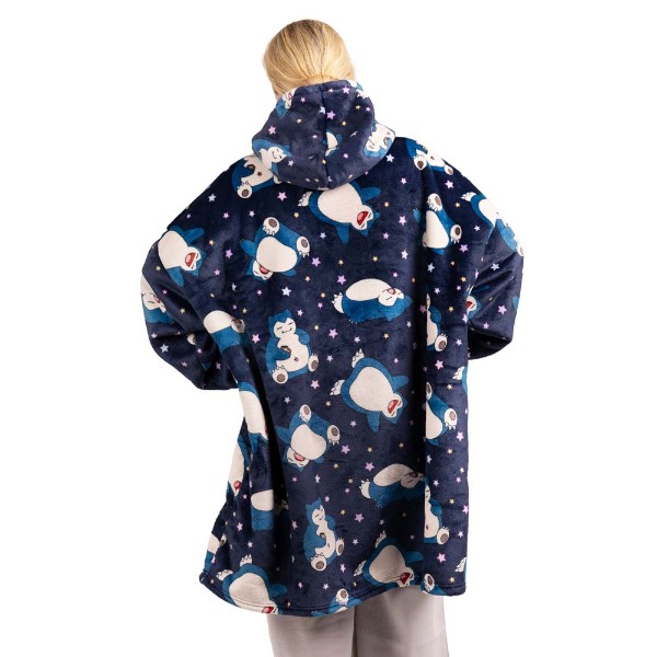 Pokemon - Snorlax & Stars Oversized Blanket Hoodie - Packshot 4