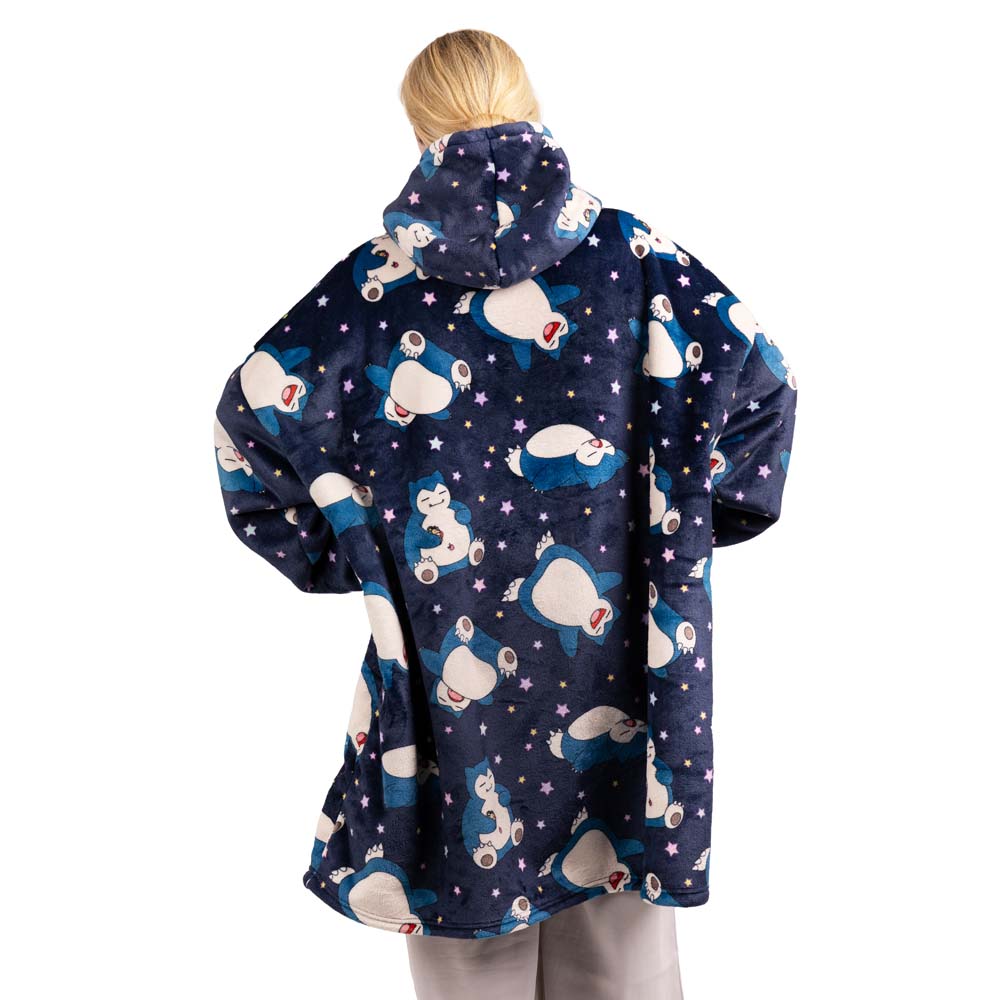 Pokemon - Snorlax & Stars Oversized Blanket Hoodie - Packshot 4