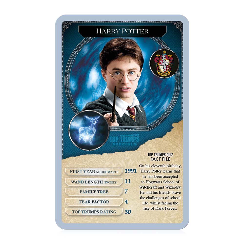 Harry Potter - Top Trumps Original 30 Harry Potter Witches & Wizards Card Game - Packshot 4