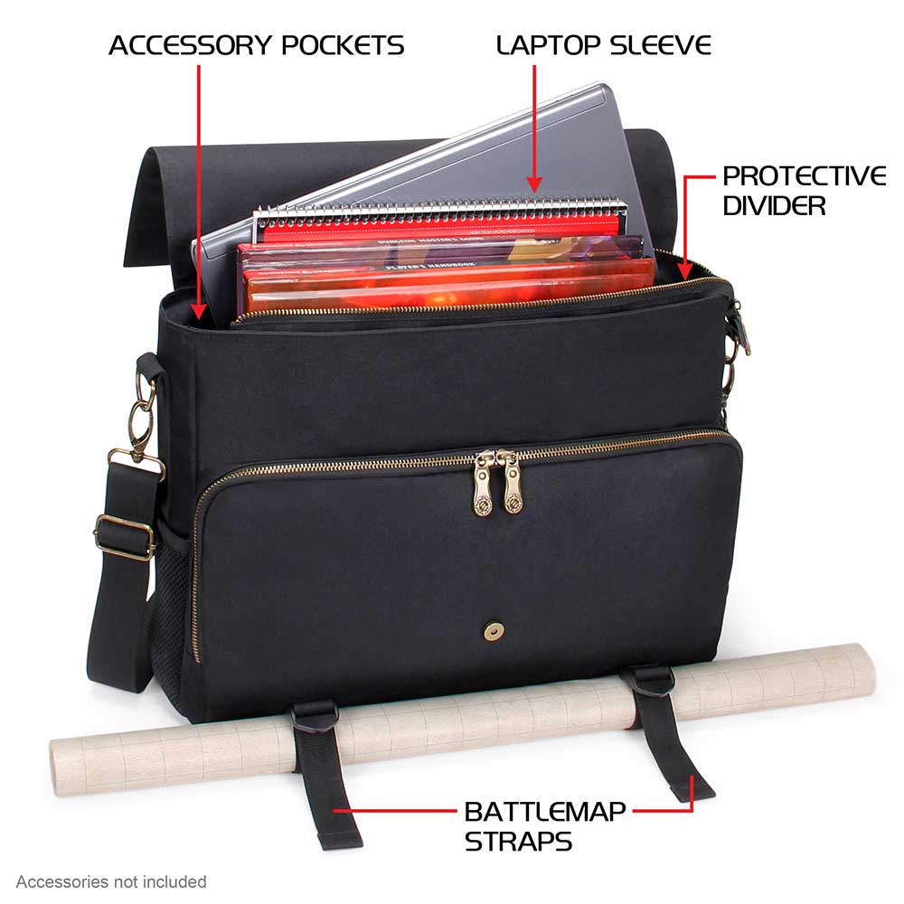 Enhance Tabletop - RPG Players Essentials Bag - Black - Packshot 2