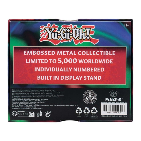 Yu-Gi-Oh! - Exodia Head Limited Edition Medallion - Packshot 5