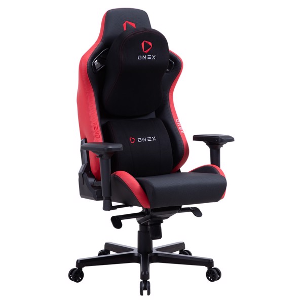 OneX EV12 Evolution Edition Gaming Chair - Black/Red - Packshot 2