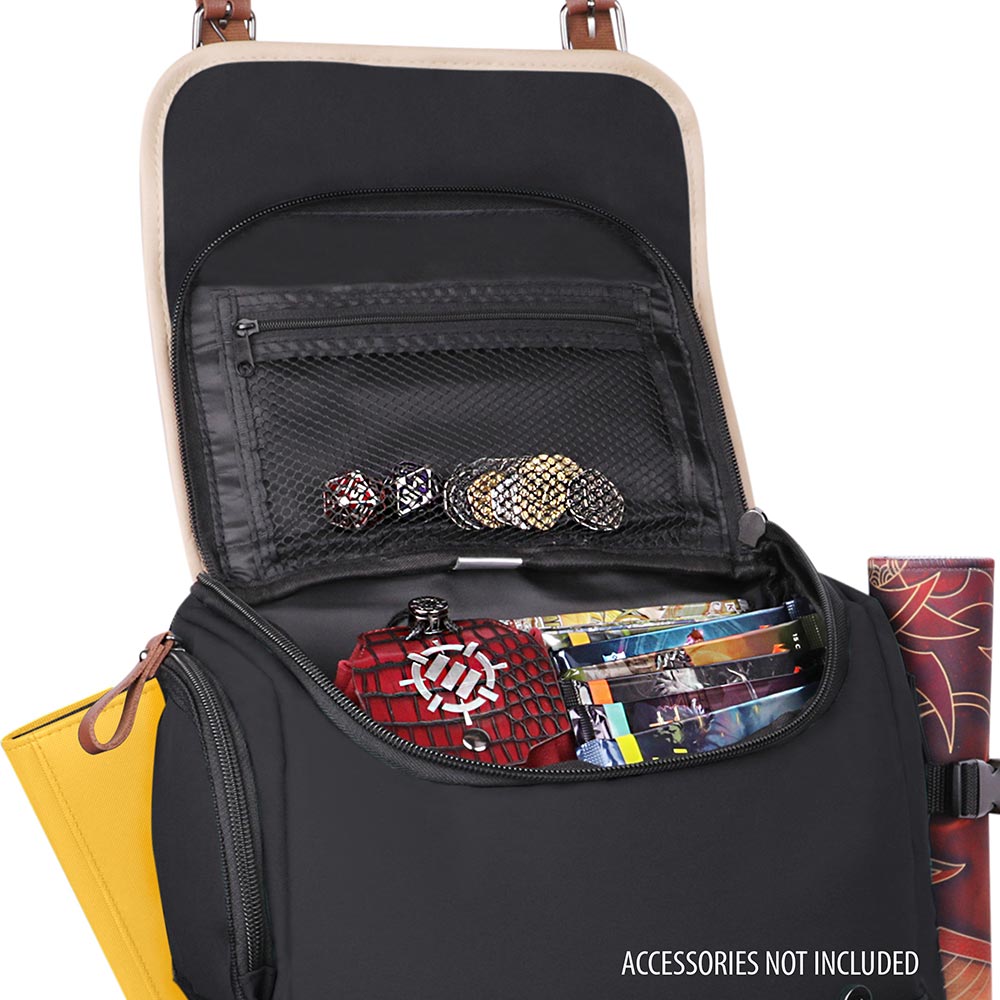Enhance Designer Edition - Full Size Trading Card Storage Box Backpack - Black - Packshot 4