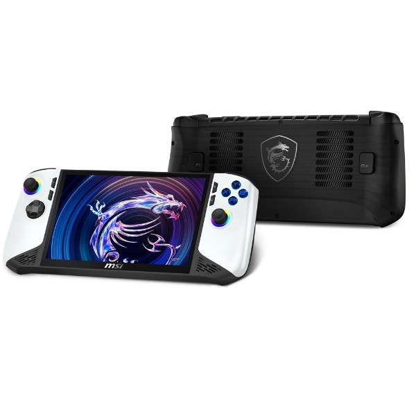 MSI - Claw 8 AI+ Handheld PC - Polar Tempest Edition - Packshot 3
