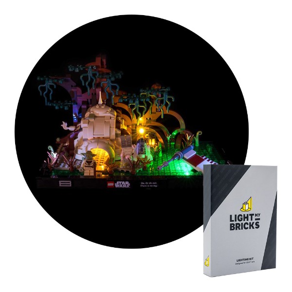 Light My Bricks - Star Wars - Dagobah Jedi Training Diorama (LEGO #75330) Light Kit - Packshot 1