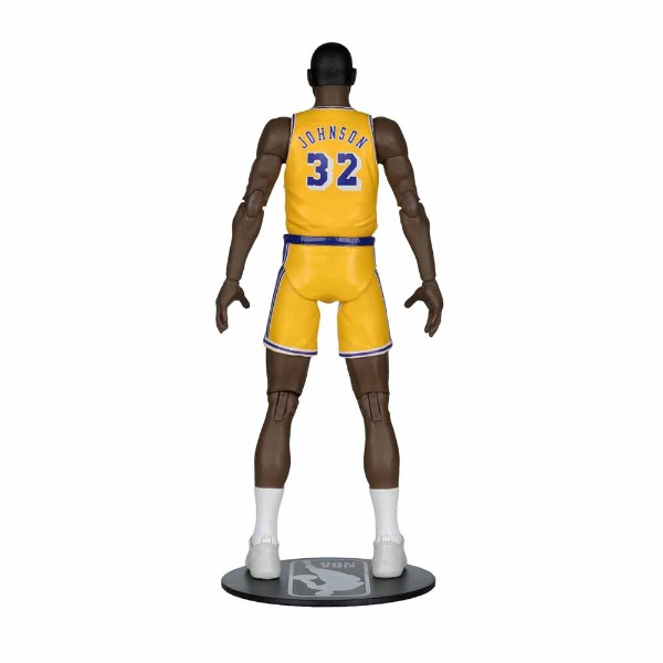 NBA - Magic Johnson (LA Lakers) Legends Series SportsPick Action Figure - Packshot 4
