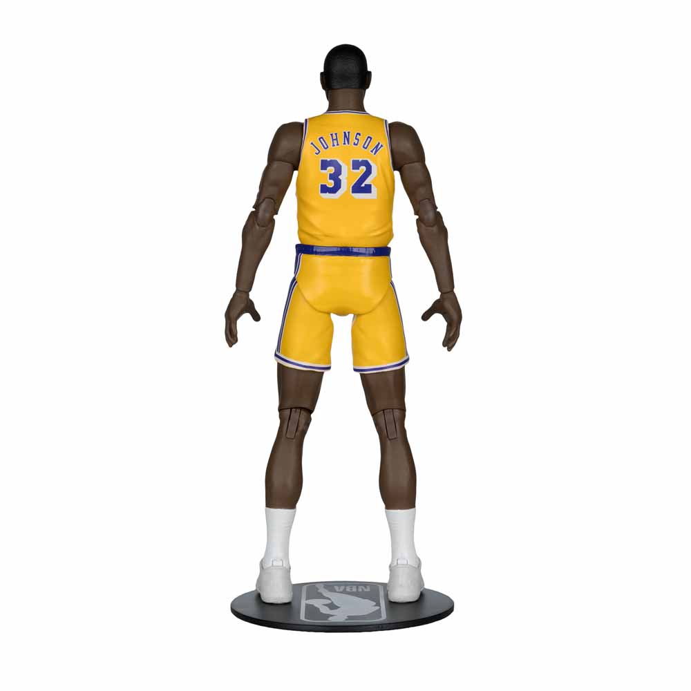 NBA - Magic Johnson (LA Lakers) Legends Series SportsPick Action Figure - Packshot 4