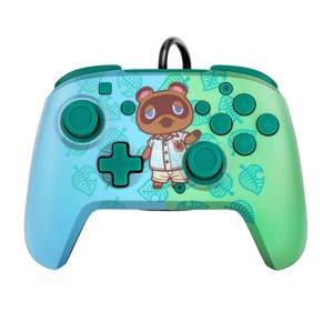 Animal Crossing - Tom Nook Faceoff Deluxe+ Audio Wired Controller