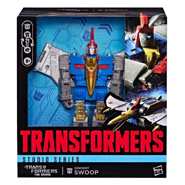 Transformers - Transformers: The Movie - Dinobot Swoop Leader Class Action Figure - Packshot 4