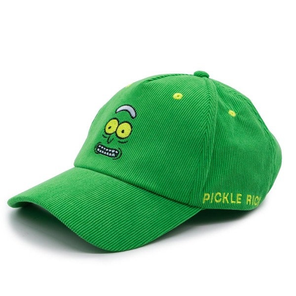Rick and Morty Pickle Rick Curve Brim Cap Clothing ZiNG Pop