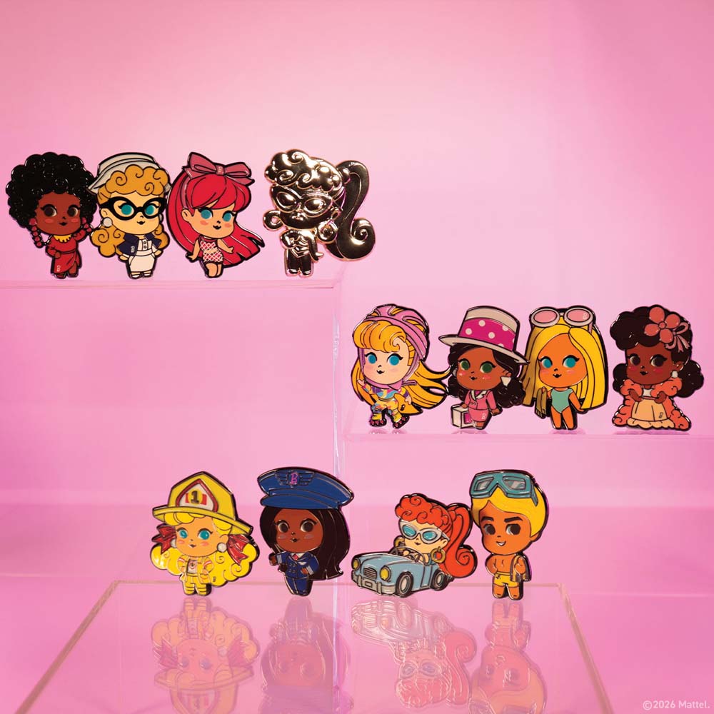 Barbie - Mystery Pin Badge Blind Box (Single Box) - Packshot 2