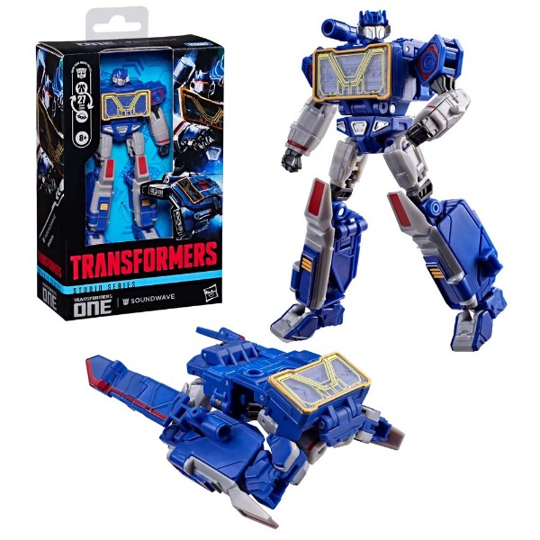 Transformers - Transformers One (2024) - Soundwave Deluxe Class Action Figure - Packshot 4