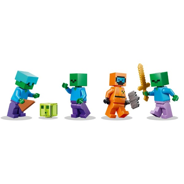 Minecraft - LEGO Zombie Dungeon #21587 - Packshot 2