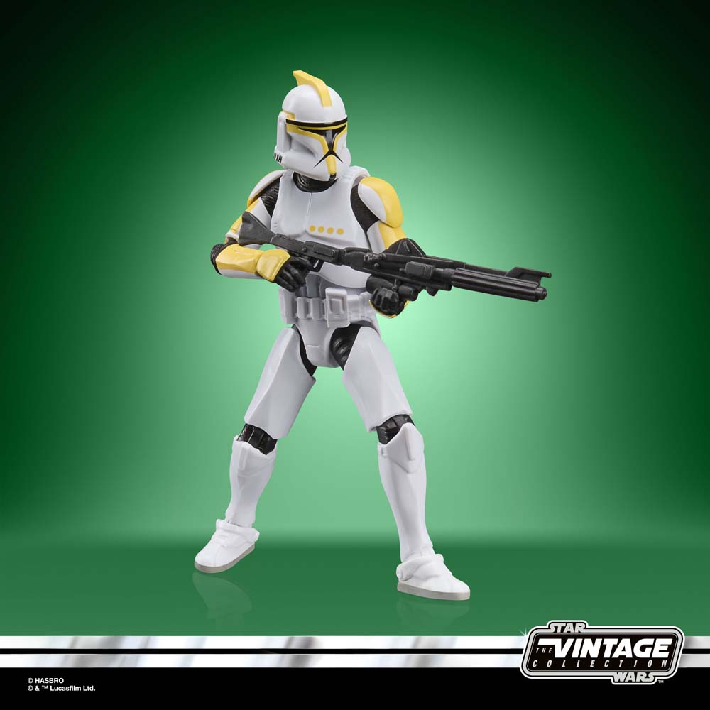 Star Wars - The Vintage Collection - Clone Trooper Commander Action Figure - Packshot 4