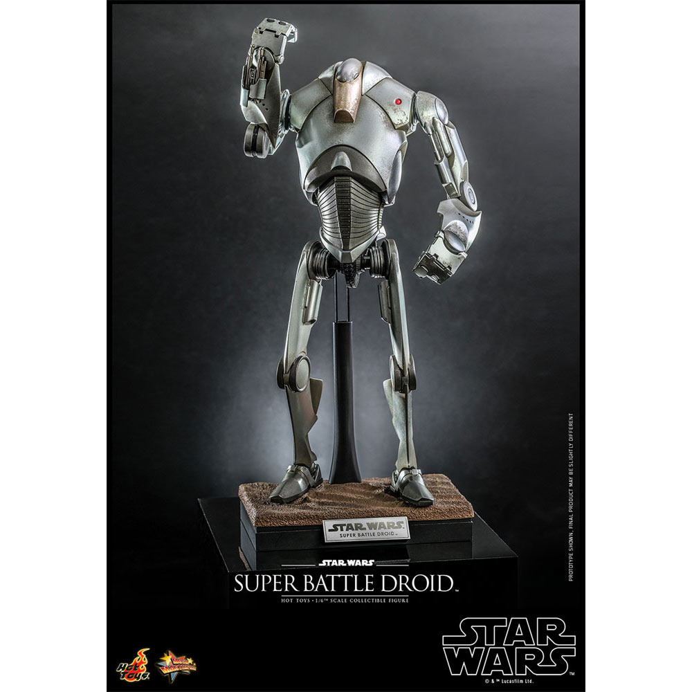 Star Wars - Attack of the Clones Super Battle-Droid 1/6 Scale Action Figure - Packshot 3
