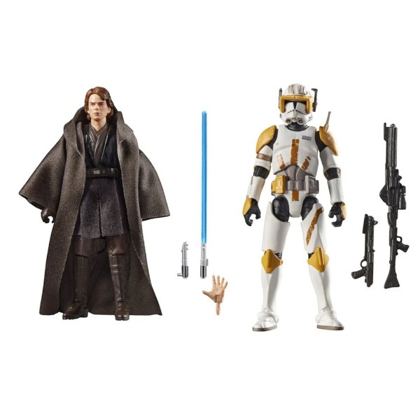 Star Wars – The Vintage Collection – Anakin Skywalker & Clone Commander Cody (Utapau) Action Figure Set - Packshot 1