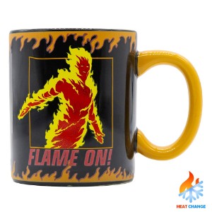 Marvel - The Fantastic Four: First Steps Human Torch Flame On Heat Change Mug