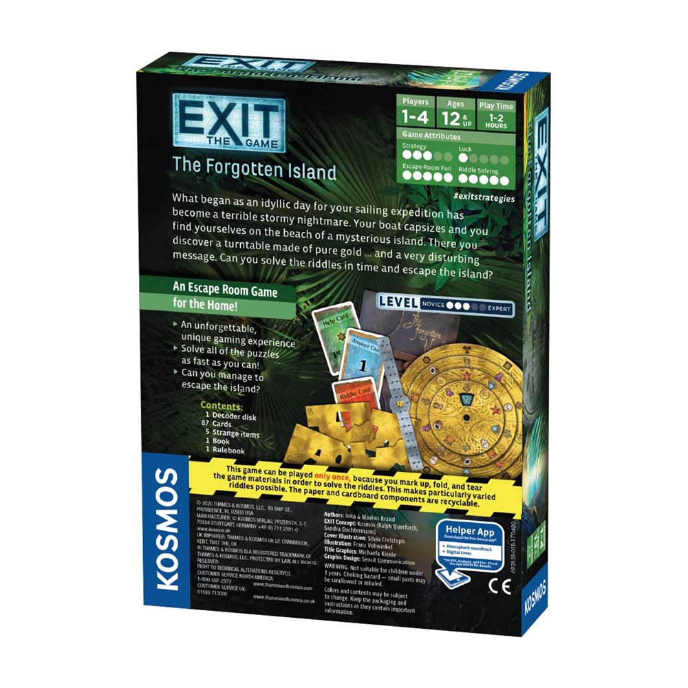 Exit the Game - The Forgotten Island - Packshot 3