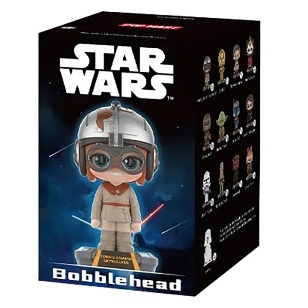 POPMART　STAR WARS 3体 POP MART - Star Wars Bobblehead Series Blind Box (Single Box